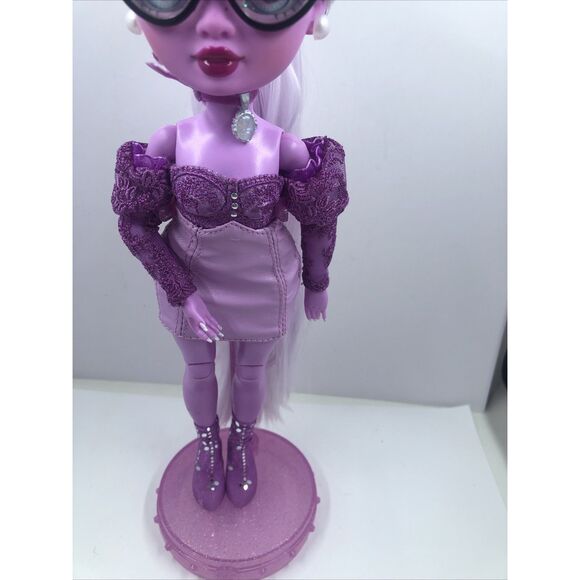 Shadow High Lavender Lynn ,Rainbow High Purple Posh Fashion Doll - Picture 3 of 16